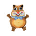 Fuzzu Teacup Fluffs Chipmunk Catnip Toy